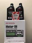 Genuine Toyota , Lexus Motor Oil With Replaceable Filter Element 04152-YZZA3 New. Price: $82.95.
