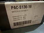 Racing C/m Seats For Rpm Duals .510 Id PAC-S136-16 New. Price: $95.00.