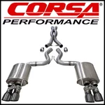 Corsa Cat-back 3" Exhaust System Fits 2018-2020 Ford Mustang Gt Fastback 5.0L New. Price: $2857.99.
