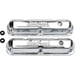 1965-76 Mopar Small Block Edelbrock Signature Series Tall Profile Chrome Valve New. Price: $80.99.