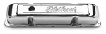 Edelbrock 4491 Signature Series Short Chrome Valve Covers New. Price: $91.24.