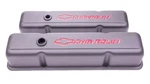 Proform Sbc Tall Valve Covers Black Crinkle Baffled Bowtie Logo Pair 141-751 New. Price: $124.52.