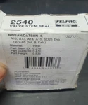 Fel-pro Valve Stem Seal Kit 2540 Fits Nissan A12 A13 A14 A15 SD25 1972-1985. B71 New. Price: $57.99.
