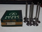 Trw V1933X Int Valves 1951-1953 Ford Trk Cyl, 226,254 Engs F1-F6 OEM#1HA-6507A New. Price: $60.00.
