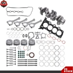 Engine Overhaul Rebuild Kit W/ Valve For Hyundai Kia Accent Rio G4FD 1.6L 12-16 New. Price: $160.33.