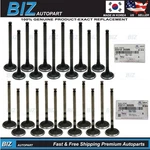 Genuine Intake & Exhaust Valves For 2001-2006 Hyundai Kia 3.0L 3.5L 22211-35520 New. Price: $93.42.