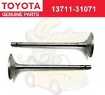 1371131071 Toyota Genuine Valve, Intake 13711-31071 New. Price: $27.28.