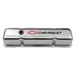 Proform Valve Cover Tall Chrome-plated Steel With Chevrolet Bowtie Logo Pair ... New. Price: $105.95.