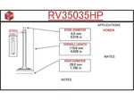 Engine Intake Valve Itm RV35035HP New. Price: $31.61.