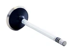 Enginetech Chrome Stem Exhaust Valve Pack Of 1 Direct Fit New. Price: $43.99.