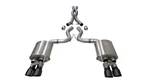 Corsa 2018-2023 Ford Mustang Gt Fastback 5.0L 3IN Cat-back System Dual Rear New. Price: $2660.99.