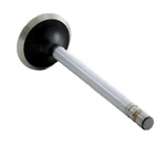 Enginetech Chrome Stem Exhaust Valve Pack Of 1 Direct Fit New. Price: $44.99.