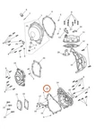 Triumph T1260838 - Genuine Oem Alternator Stator Cover Gasket New. Price: $34.99.