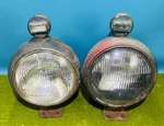Vintage Coe Guide 7 Sealed Beam Fender Mount Headlights For Hot Rat Rod Used. Price: $274.99.