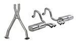 Corsa 14111CB 2.5" Cat-back Dual Rear Exit Exhaust With Twin 3.5" Polished Tips New. Price: $2709.99.