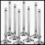 Dart Sbc Chevy 1.60 + .100 Long Exhaust Valves Set Of 8 New. Price: $94.50.