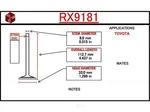 Engine Exhaust Valve Itm RX9181 Fits 1978 Toyota Cressida 2.6L-L6 New. Price: $34.99.