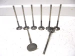 Xceldyne Exhaust Valves (8)-1.60"-5.65"-5/16"RACING-DIRT-WOO-LUCAS-DRAG-OVAL Used. Price: $95.00.
