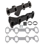 Rh+lh Cast Iron Exhaust Manifold Ford F100-F350 352 360 390 V8 1965-1976 New. Price: $162.99.