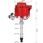 Hei Distributor For Chevy 350 454 Sbc Bbc Gm Big & Small Block Red Cap 65K New. Price: $67.82.