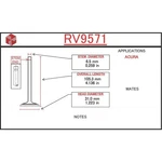 Itm Engine Components RV9571 Intake Valve For 90-01 Cr-v Integra New. Price: $19.99.