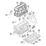 For Ram Promaster 2500 2014-2017 Mopar Piston Oil Cooler Nozzle New. Price: $17.85.