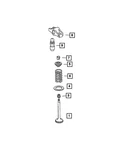 Genuine Mopar Valve Spring 68005663AA New. Price: $28.65.