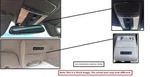 Blk Over Head Console Oem 16-21 Jeep Grandcher Used. Price: $75.00.
