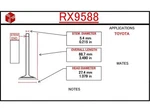 Engine Exhaust Valve Itm RX9588 New. Price: $21.40.