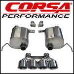 Corsa Xtreme 2.75" Valve-back Exhaust System Fits 2014-19 Chevy Corvette C7 6.2L New. Price: $1999.99.