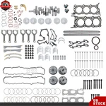 Overhaul Rebuild Kit W/ Crankshaft Rods Timing For 2011-19 Hyundai Kia G6DH 3.3L New. Price: $569.32.