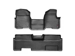 Weathertech Floorliner 2012-2014 Ford F-150 1ST (oth) & 2ND Row, Black New. Price: $279.90.