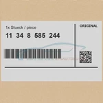 Genuine Bmw 11348585244 - Neu. Price: $113.20.