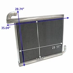 Oil Cooler Fit John Deere 490E Hitachi EX100-2 EX120-2 EX100-3 EX120-3 Excavator New. Price: $246.00.