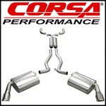 Corsa Sport 2.5" Cat-back Exhaust System Fit 10-15 Camaro Convertible 3.6L V6 New. Price: $1934.99.