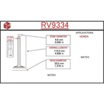 Itm Engine Components RV9334 Intake Valve For 82-83 Honda Civic New. Price: $14.99.