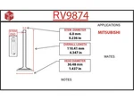 Intake Valve Itm Engine Components RV9874 New. Price: $24.82.