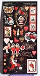 Graphic 45 Curiouser & Cardstock Sticker Set - Nip New. Price: $10.25.