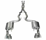 Corsa 21040 Xtreme C/b Exhaust Dual Rear Exit Polish For 18-23 Mustang Gt New. Price: $2099.99.