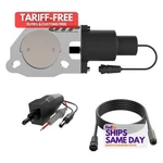 Quick Time QTEC30, Kit 3.00 Inch Electric Xhaust Cutout Valve Performance Part New. Price: $306.54.