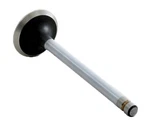 Enginetech Chrome Stem Exhaust Valve Pack Of 1 Direct Fit New. Price: $44.99.