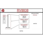Itm Engine Components RV8838 Intake Valve For 75-92 Toyota Land Cruiser New. Price: $15.99.
