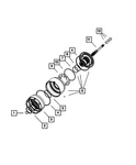 Genuine Mopar Transmission Clutch Ring 6502269 New. Price: $16.64.