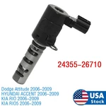 Vvt Variable Valve Timing Solenoid 24355-26710 For Hyundai Accent Kia Rio 06-09 New. Price: $19.99.