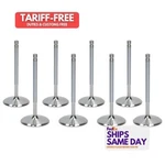 Air Flow 1956454, Set Of 2.100 Intake Valves 8PK 8MM X 5.000 Oal Stainless New. Price: $291.79.