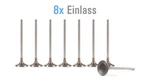 8X Intake Valves Bmw Series F30 F80 F34 F31 330 2.0 B48A20A 11347633699 New Used. Price: $21.00.