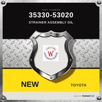 Genuine 2023-2025 Toyota Crown Strainer Assembly Oil 35330-53020 New. Price: $124.80.
