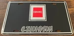 C. Thompson Gmc Dealership Booster License Plate Greenwood South Carolina Used. Price: $34.99.