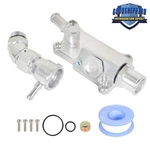 For K20Z3 K24 Series Upper Coolant Housing W/ Straight Elbow Hose Fitting New. Price: $44.08.