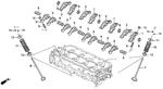 Genuine Honda Valve 14711-P0D-000 New. Price: $19.45.